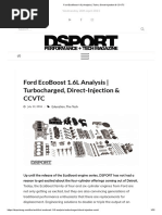 Ford EcoBoost 1.6L Analysis - Turbo, Direct-Injection & CCVTC