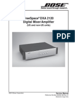 Bose Freespace Dxa 2120 294962 Service Manual r1