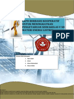 Modul LKPD BERBASIS KOOPERATIF UNTU MENINGATAN BELAJAR SISWA MATERI ENERGI LISTRIK