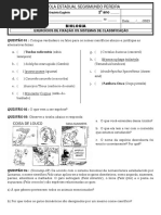 EXERCÍCIOS SISTEMATICA 1 - Alunos