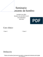 Sd. Pinzamiento de Hombro