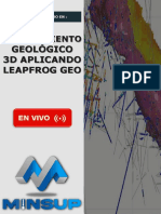 Brochure - Modelamiento Geológico - MINSUP