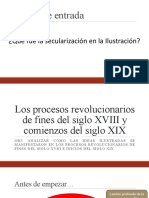 Clase 5 - Unidad 0 - Los Procesos Revolucionarios de Finales Del Siglo XVIII