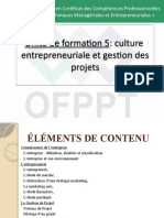 Culture Entrepreneuriale Et Gestion Des Projets-1