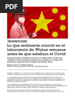 Lo Que Realmente Ocurrio en El Laboratorio de Wuhan The Sunday Times 10 June 2023 SPA