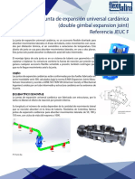 Ficha Técnica Junta Universal Cardánica