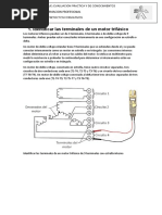 GUIA Identificar Las Terminales Y POLARIDAD de Un Motor Trifásico