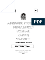 Soal Dan Kunci TPM Aspd 1 Matematika Paket A 2023 Final Kirim