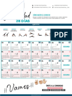 RETO Ganar Flexibilidad 28 Dias Interactivo