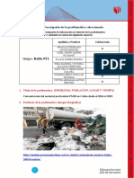 Matriz 4 - Descripción de La Problemática y Crítica