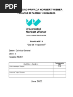 Practica #10 Mezcla de Gases