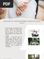 Chapter 5 POLITICAL and ECONOMIC INSTITUTIONS