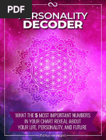 Numerology Personality Decoder - Tsenguun Batbold