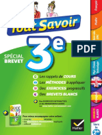 Tout Savoir 3e