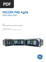 Micom P40 Agile: Ge Grid Solutions