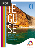 Folleto La Graciosa Archipiélago Chinijo Teguise