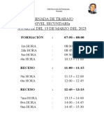 Jornada de Trabajo