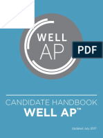 WELL AP Candidate Handbook - 20170713