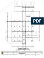 A B C D E F: Roof Deck Framing Plan