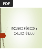 28-3-2022 Recursos Públicos y Crédito Público. Clasif Trib