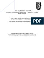 Tarea de Distribuicion de Probabilidad Discreta