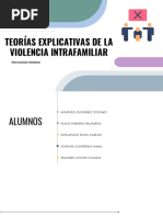 Violencia Intrafamiliar - Teorías