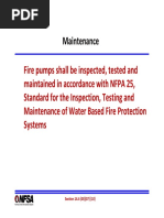 Mod 11 ITM NFPA 25 Fire Pump Water Tanks