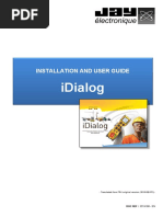 351910B-EN-iDialog Installation and User Guide