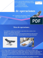 Mesa de Operaciones