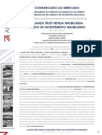 FII Alianza Trust Renda ALZR11 6Â Emissao Comunicado de Encerramento Sobras e MA 2023 06 07