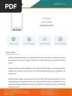 FD512XW G R310 1GE1FEWIFI GPON ONU Datasheet V2.0