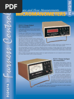 Micromanometers - Delta Strumenti S.R.L.