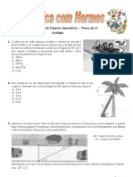 Exercícios de Revisão de Desenho Geométrico