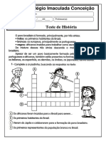 Teste de História 3 Ano11