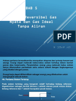 Bab 5 - Proses Reversibel Gas Nyata Dan Ideal Tanpa Aliran