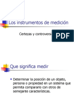 Los Instrumentos de Medición