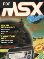 MSX User - Vol 1 No 1 - Dec 1984