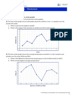 Third Space Learning Time Series Graphs GCSE Worksheet