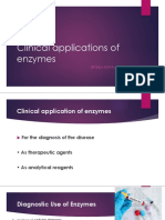 Clinical Application of Enzymes