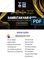 Banner PowerPoint Sambutan Hari Guru