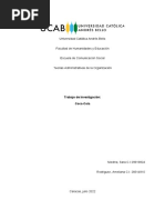 Investigación The Coca-Cola Company - Sara Medina y Ameliana Rodríguez 