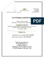 Parking Android App Project Report