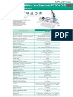 Ficha Tecnica - Multiparametrico de Sobremesa PC 80 Dhs - Xs - Esp V 1.0