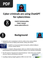 ChatGPT For Cyber Crime