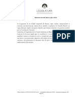 Declaración Contra La Reforma Antidemocrática en Jujuy y en Apoyo A La Lucha Docente