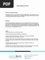 Power BI Basic Exercise