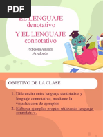 5 Lenguaje Connotativo Denotativo