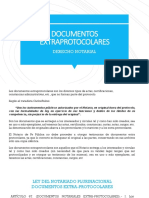 Documentos Extraprotocolares