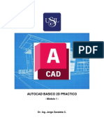 Autocad Basico 2d Practico - Módulo 1