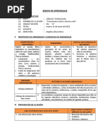 Sesión de Aprendizaje-El Sistema Planetario Solar